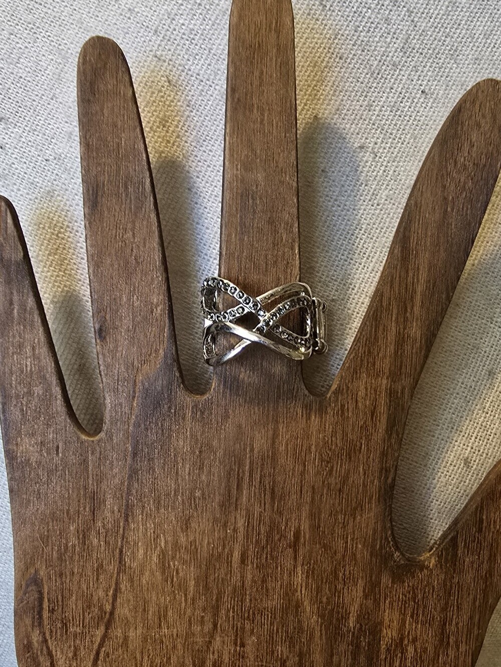 Silver Infinity Knot Ring - Men Accessories